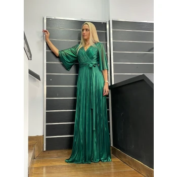 Φόρεμα μάξι Cecilia πράσινο W21-C218-1