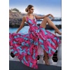 Φόρεμα Maxi Portal Fashion Ροζ PF – 21