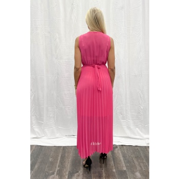 Φόρεμα Maxi Portal Fashion Ροζ PF – 21