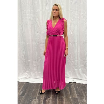 Φόρεμα Maxi Portal Fashion Ροζ PF – 28