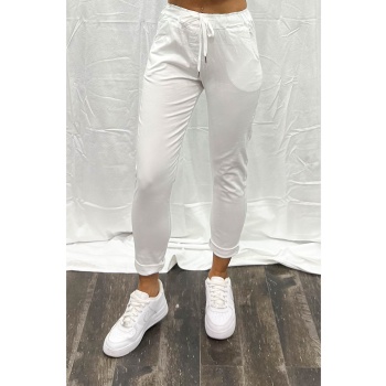 Παντελόνι Λευκό Portal Fashion PF – 40
