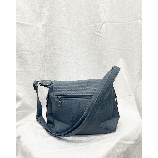 Τσάντα Ώμου Δερματίνη Portal Fashion Μπλε PFT – 4