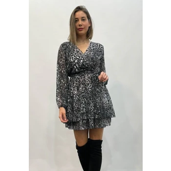Φόρεμα Mini Portal Fashion Print PF – 202
